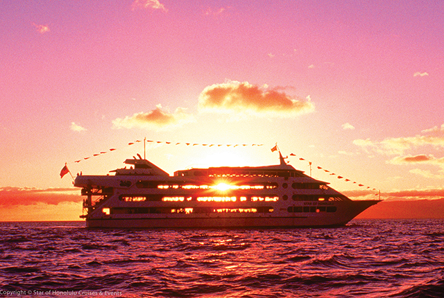 火奴鲁鲁之星Star Of Honolulu日落巡航晚宴